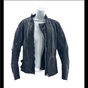 Joe Rocket atomic 5.0 Women's Black motorcycle Jacket utility waterproof small